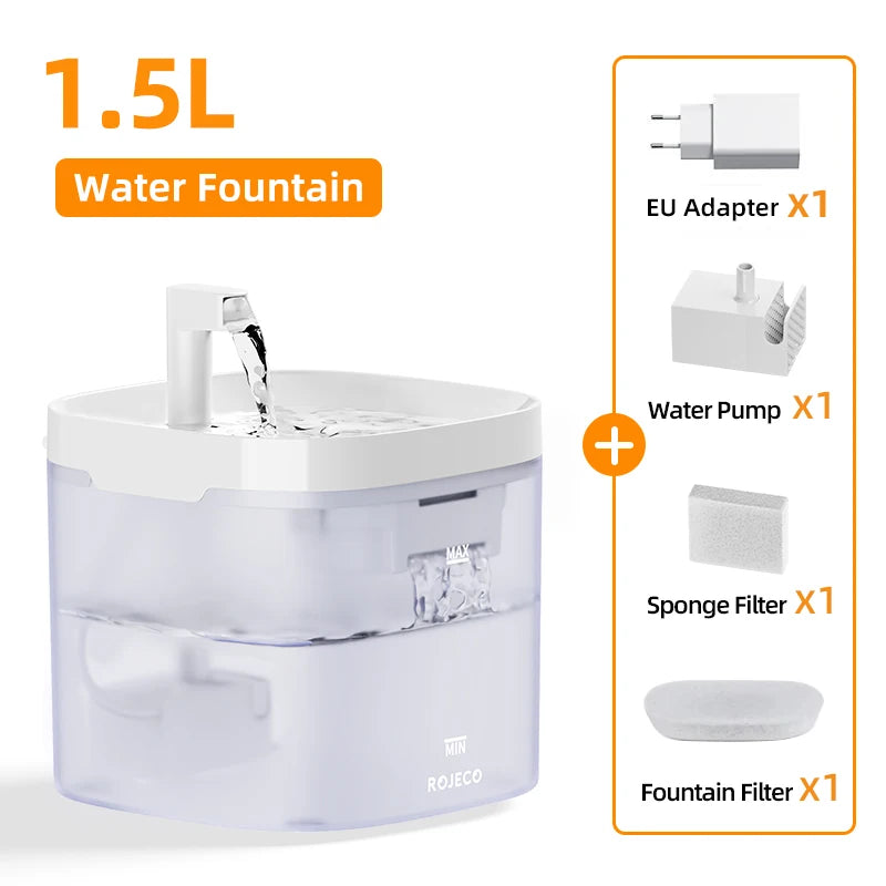 Automatic Cat and Dog Water Fountain