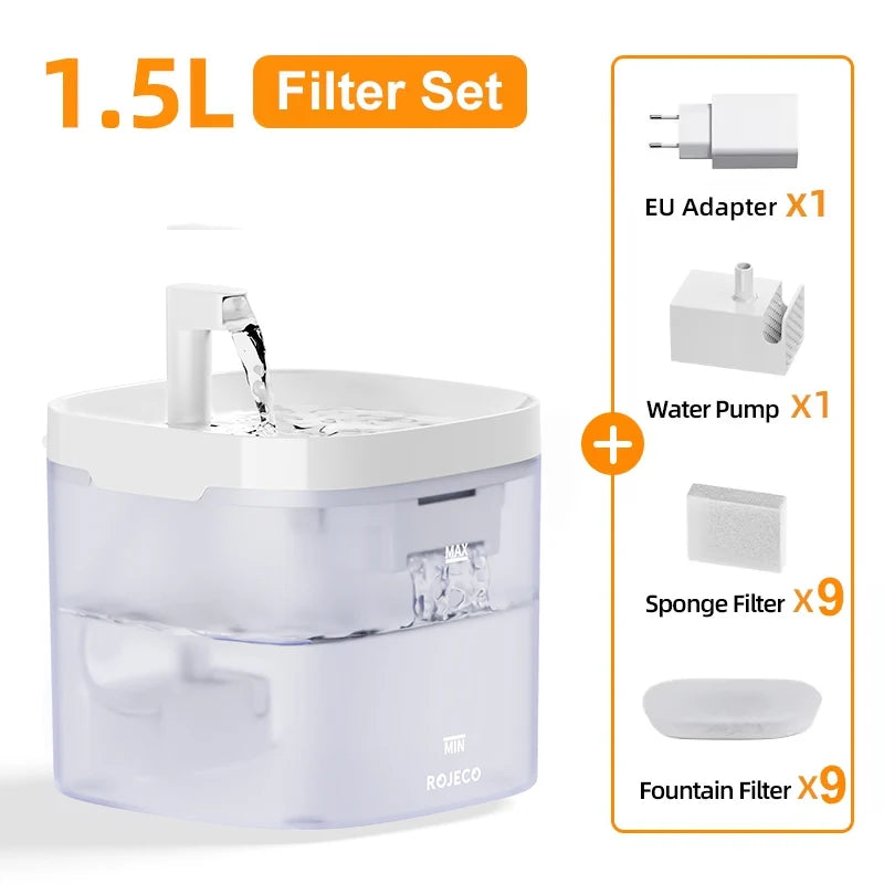 Automatic Cat and Dog Water Fountain