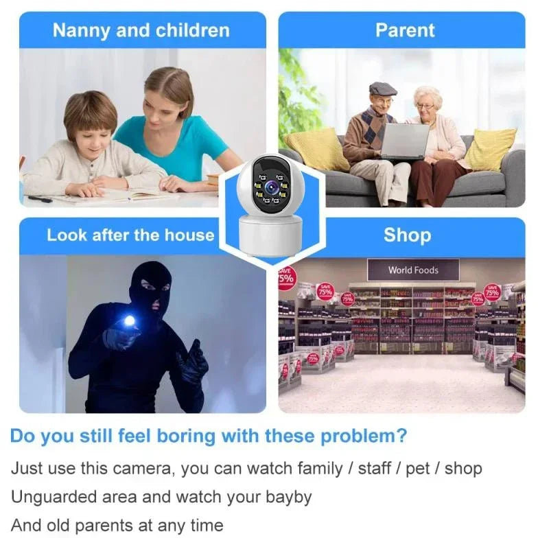 Smart Rotating Security Camera