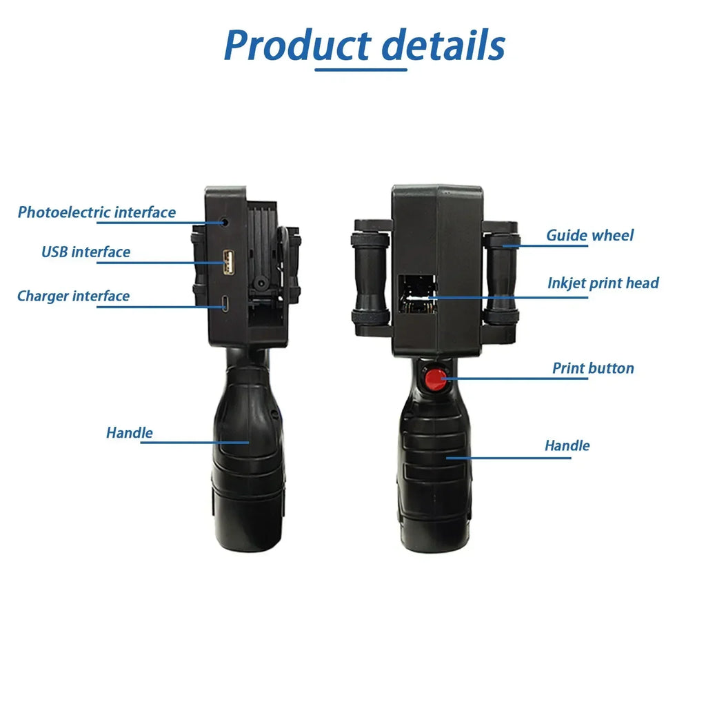 Handheld Inkjet Label Printer