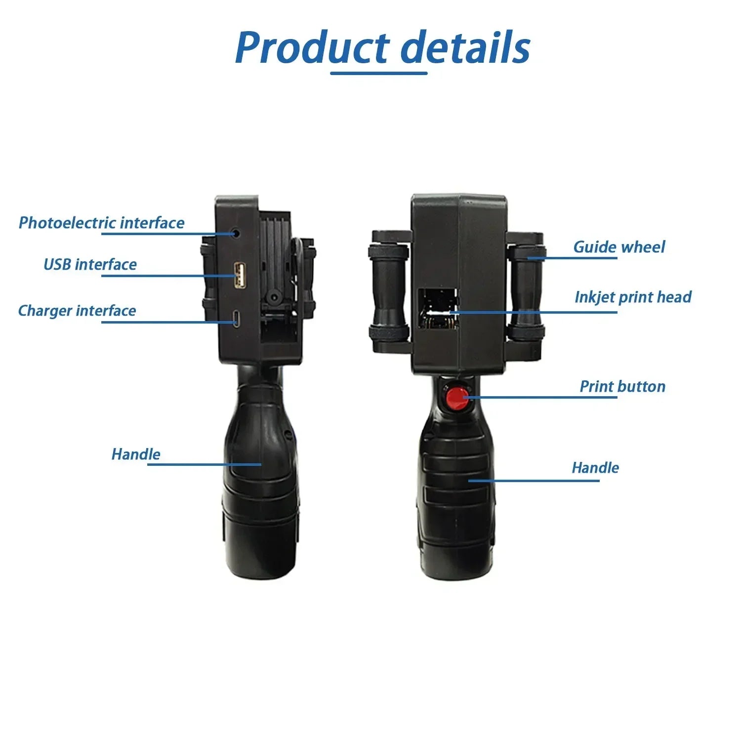 Handheld Inkjet Label Printer