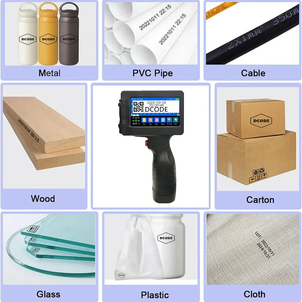 Handheld Inkjet Label Printer